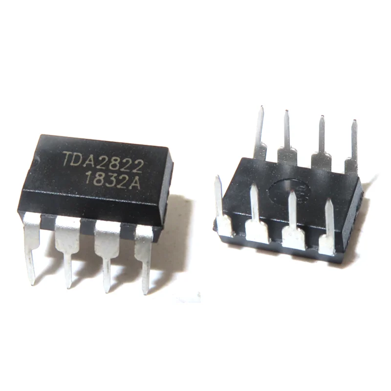 10PCS  TDA2822  TDA2822M  DIP8  Brand new original