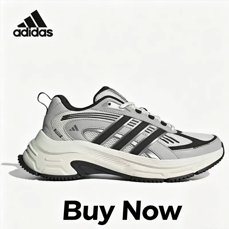 Adidas JQ0255 Men Women Chunky Sneakers Mesh Synthetic Upper Soft Lining Durable Rubber Sole Daily Street Sport Running Trainers