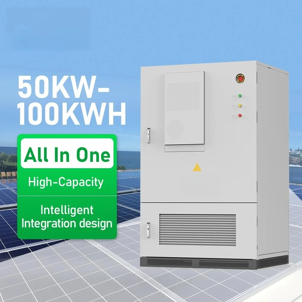 Outdoor Energy Storage Cabinet 50Kw 100kWh All-In-One Industrial Battery Energy Storage System