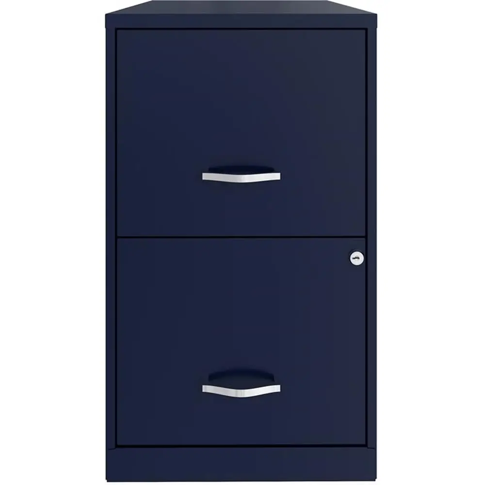 Modern 2-Drawer Metal File Cabinet, 18