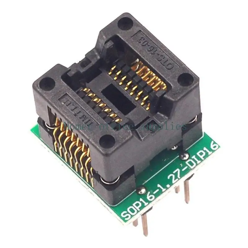 K43B Programming Seats SOP16 To DIP16 IC Socket Adapter For Efficient Chip Programming And Testing PEIs,PPS Insulator