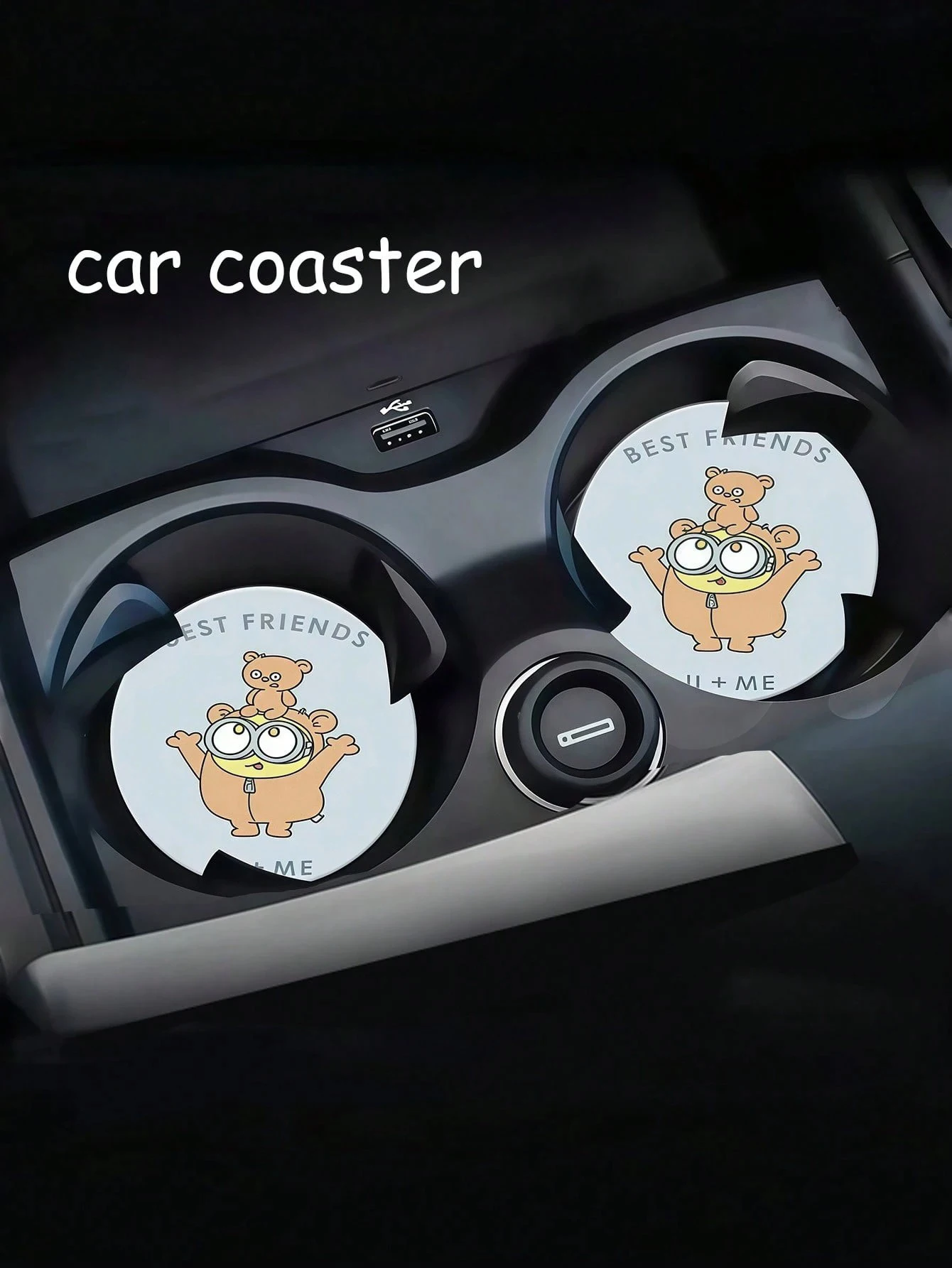 الوقايات التوابع، الوقايات المائية الإبداعية للسيارة، حاملي الأكواب اللطيفة الكرتونية، ديكورات داخلية عالمية للسيارة، الحصير المضادة للانزلاق، sto