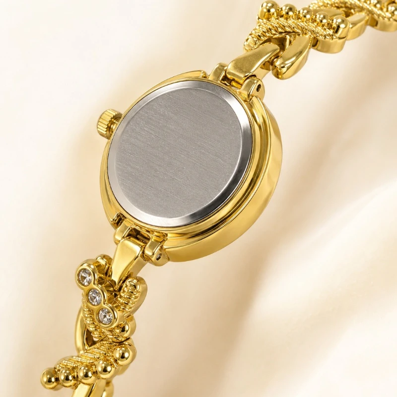 High-End Elegant Women's Rhinestone Quartz Bracelet Watch