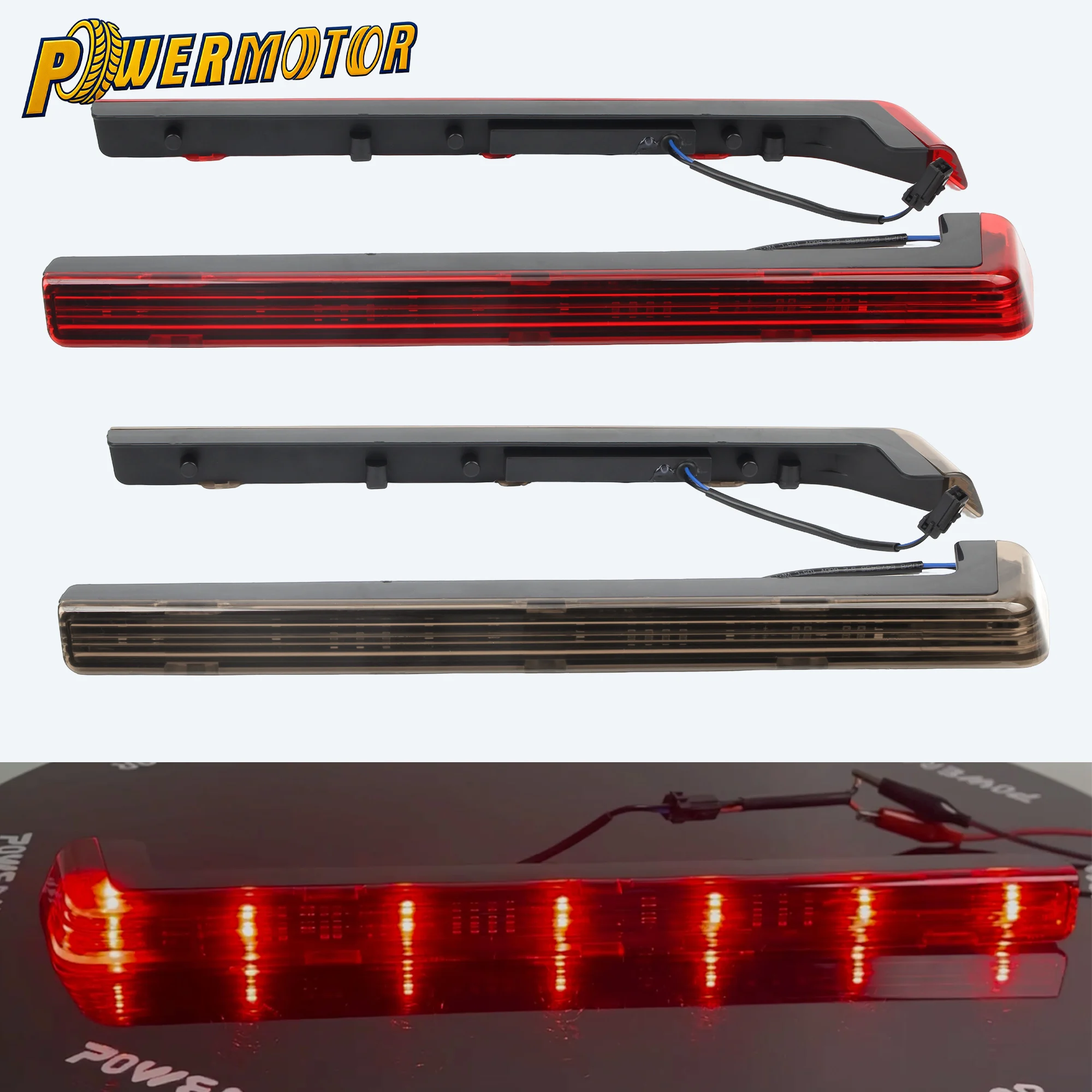 

LED Turn Signal Lights Tour Luggage Pack Trunk Accent Side Lamp For Harley Touring 2006-Up Road King Street Trike Electra Glide