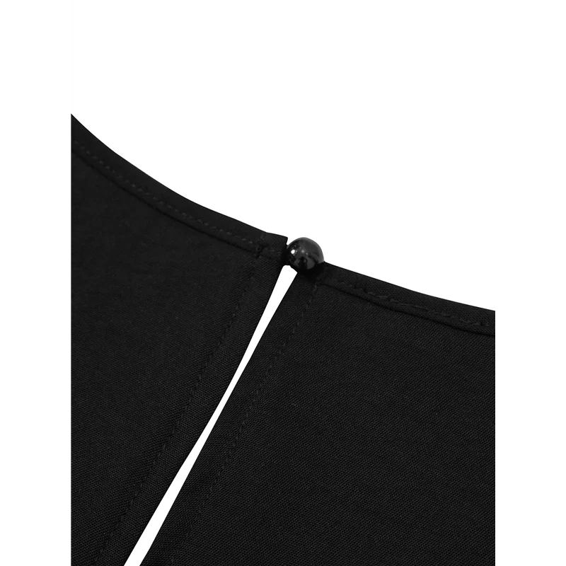 

A83F-Women's Summer Sleeveless V Neck Casual Belted Cropped Jumpsuit With Pockets Vacation Cruise Beachwear 2025