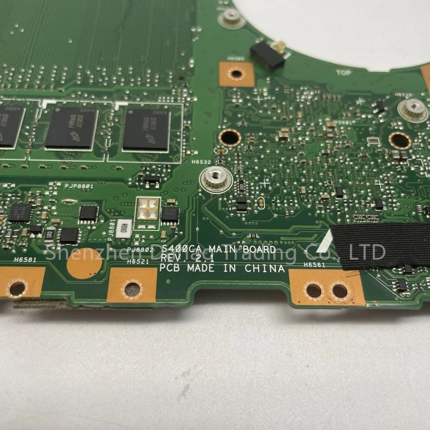 Imagem -02 - Placa-mãe do Portátil Rev.2.1 para Asus S400 S400ca S400c Mainboard com Pentrum I33217u I5-3317u I7-3517u 4gb de Ram Hm76