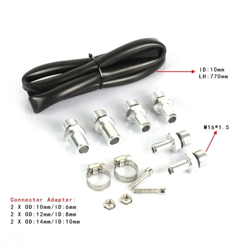 G7NA 300 Aluminium Öl Catch Can Reservoir Kraftstoff Tanks Motor Polnisch Verblüfft Auto Universell Oil Catch Can – Detail 5