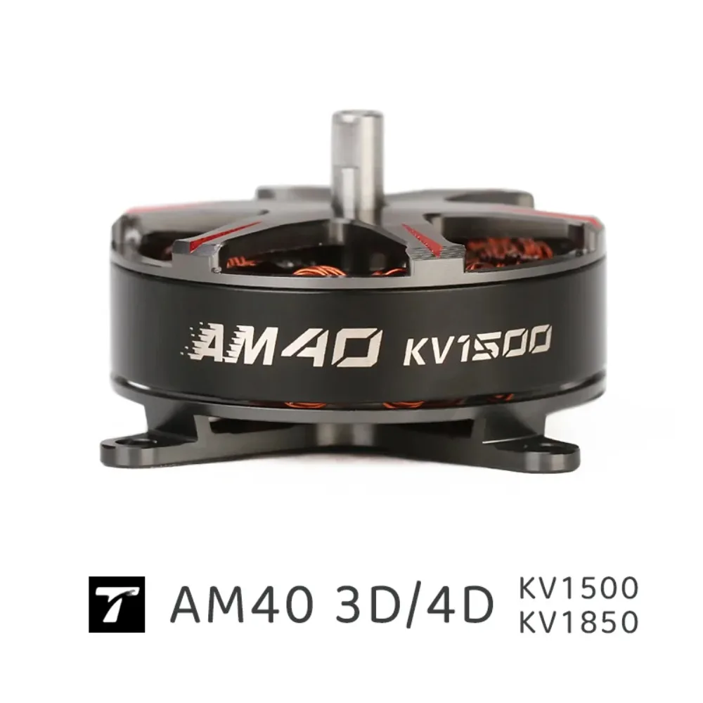 AM40 F3P3D/4D T-MOTORKV1500KV1850 AM Series Brushless Motor Indoor Plane Power Motor To Match F3P 3D And4D Propeller AccesUniFly