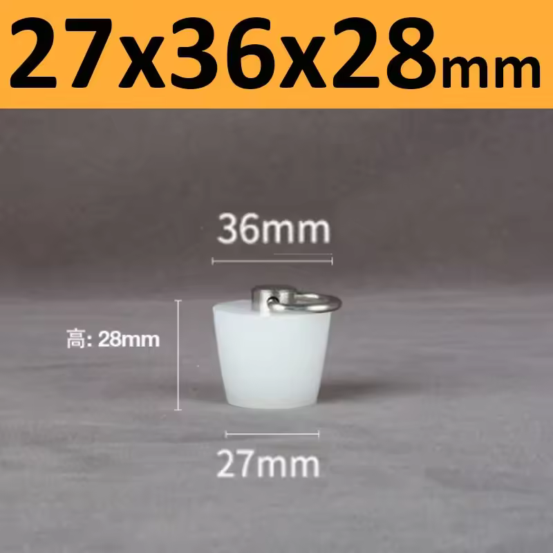 Conical Silicone Plugs With D Ring Waterproof Sealing Cover High Temp Hole Stopper For Bottle/Fish Tank/Barrel - Image 48