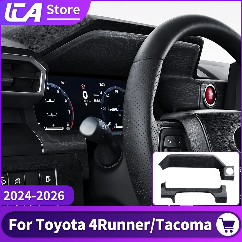 

For Toyota 4Runner Tacoma 2024 2025 2026 Instrument Panel Decorative Trim ABS Accessories