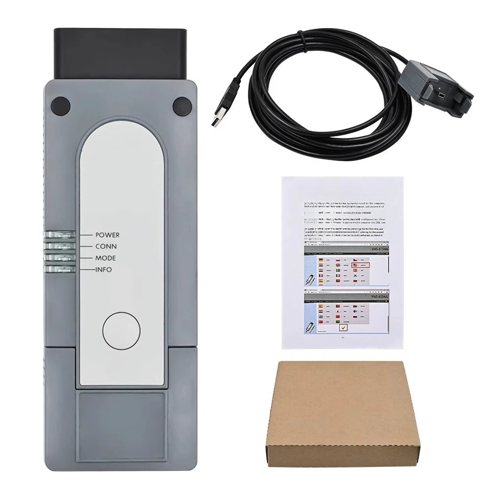 High Quality VAS6154A WiFi Support D O IP / CA NF D Protocol Car Fault Diagnosis