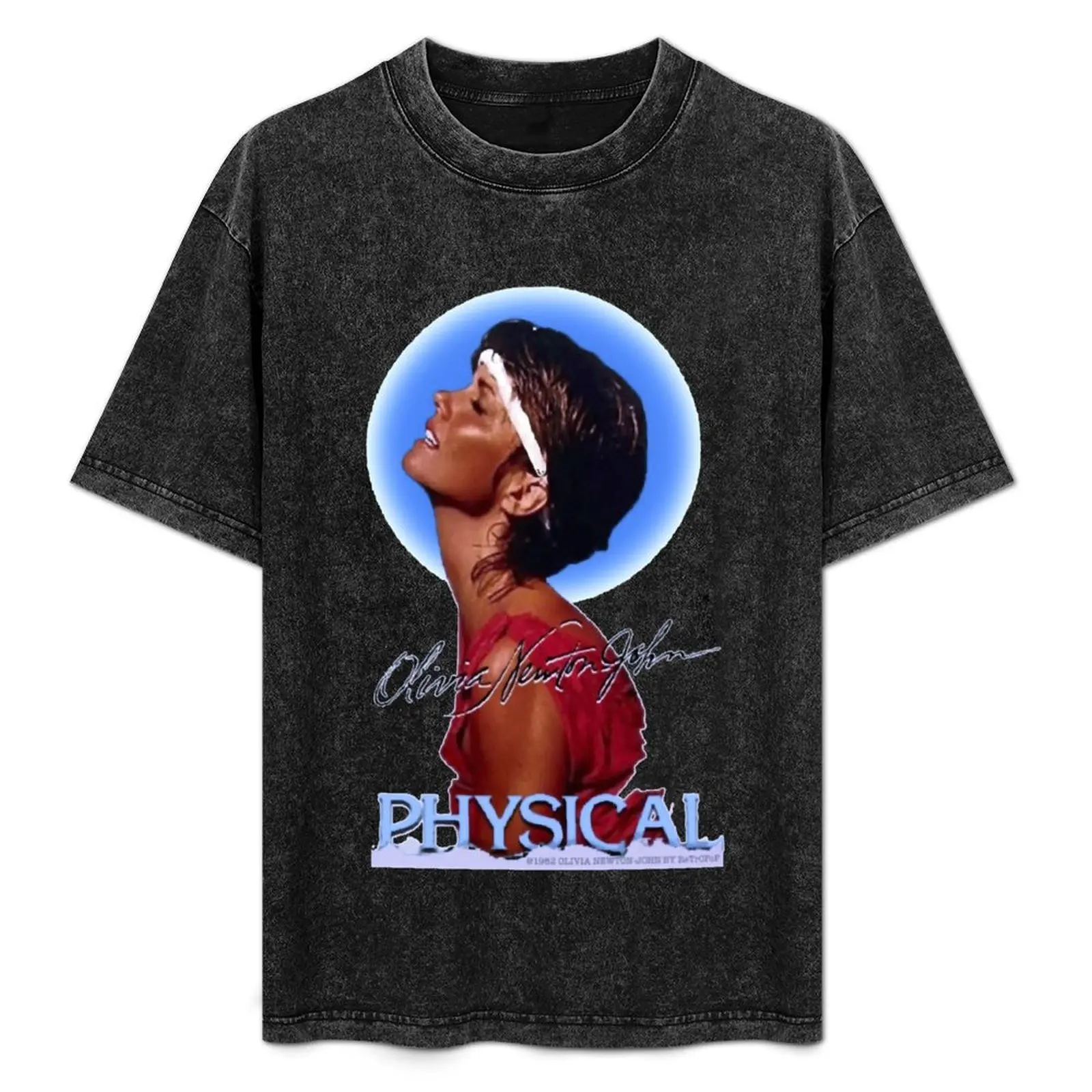 Olivia Newton-John - Physical- Xanadu - 80s - Camiseta informal ligera de manga corta