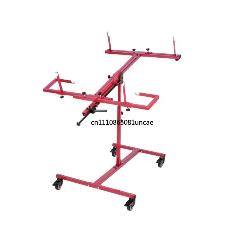 HZG Automobile Sheet Spray Repair Cart Hood Body Door Panel Leaf Movable Adjustable Angle Spray Bracket