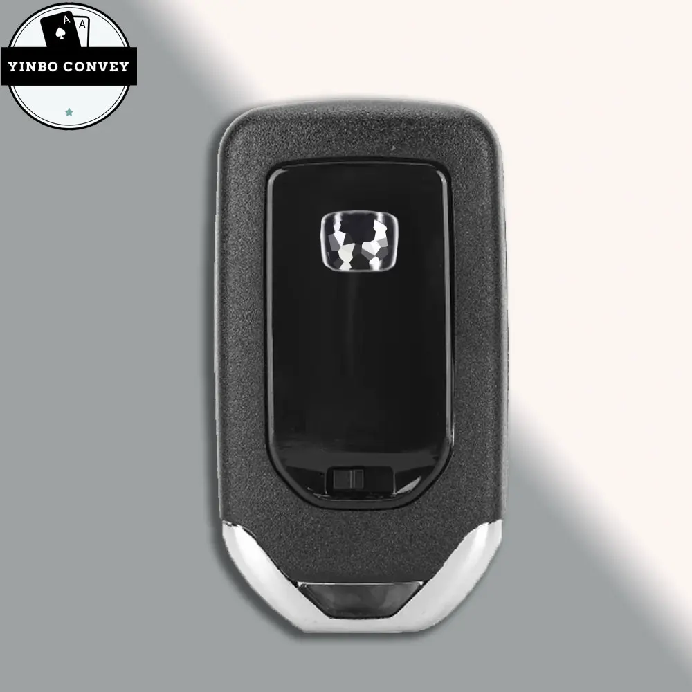 YINBO - Smart Car Remote 2/3/4/5/6 Buttons Key Shell  Insert Key CaseFor Honda Fit Odessey City Jazz XRV Venzel HRV CRV Accord