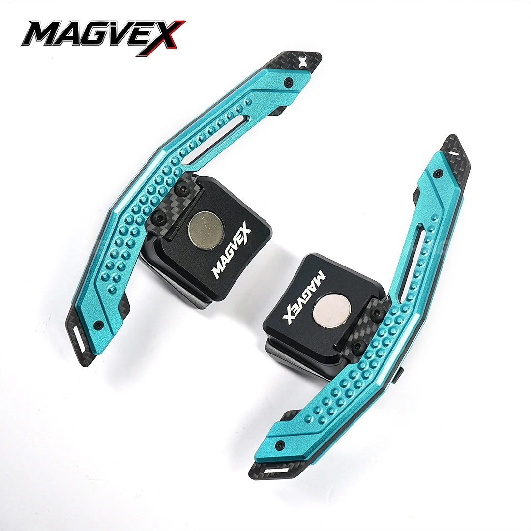 MAGVEX Magnetic Paddle Shifters For AUDI R8 Carbon-Aluminum Design Steering Wheel Shift Paddles New Multi Color Shift Paddles