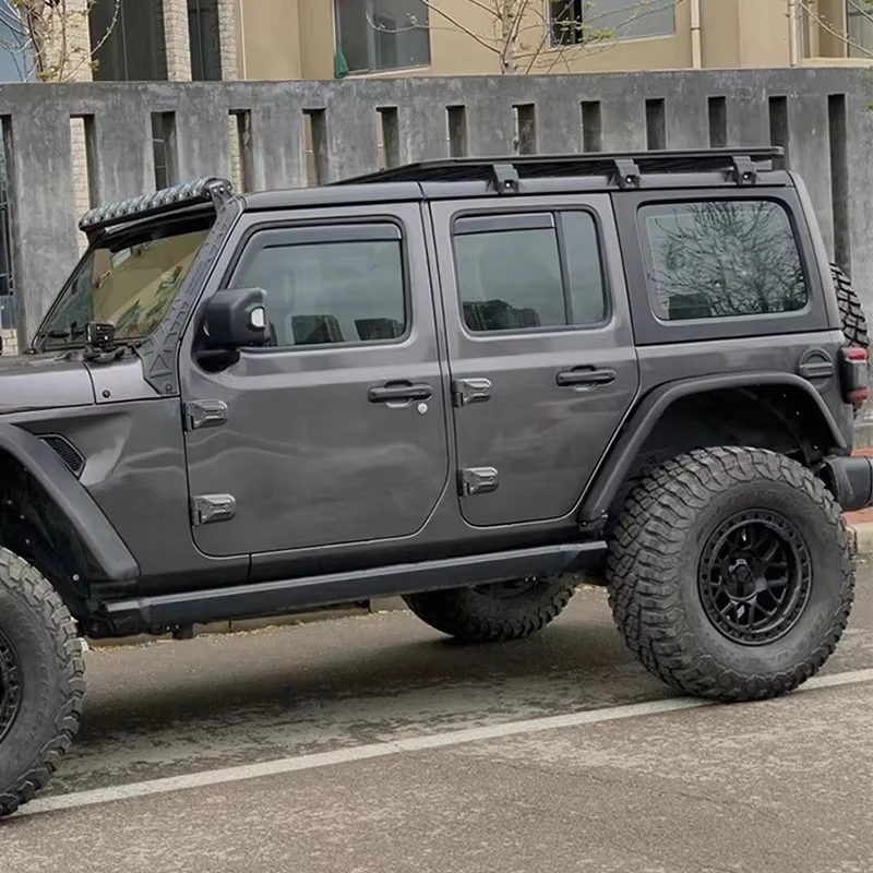 

Aluminum Roof Rack Cross Bar Cargo Basket for JL JK 2018-2025