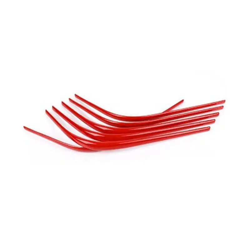 For Porsche Cayenne 2011 2012 2013 2014 2015 2016 2017 ABS Car Center Console Armrest Bright Strip Door Handle Decorative Strip