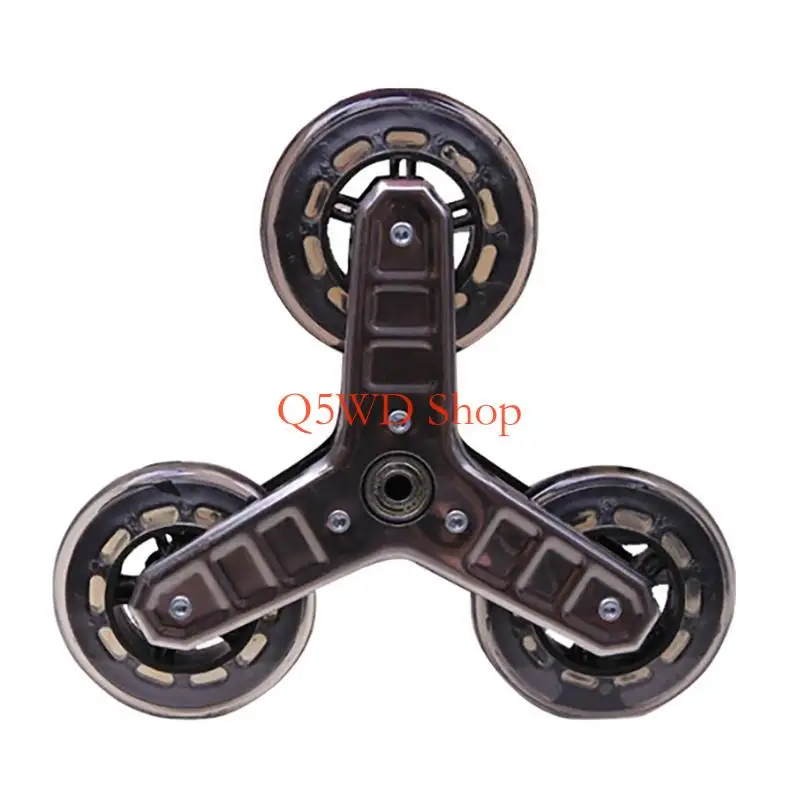 Q5WD 2Pcs Trolley Casters Shopping Cart Wheel Sliding Roller Replacement Casters