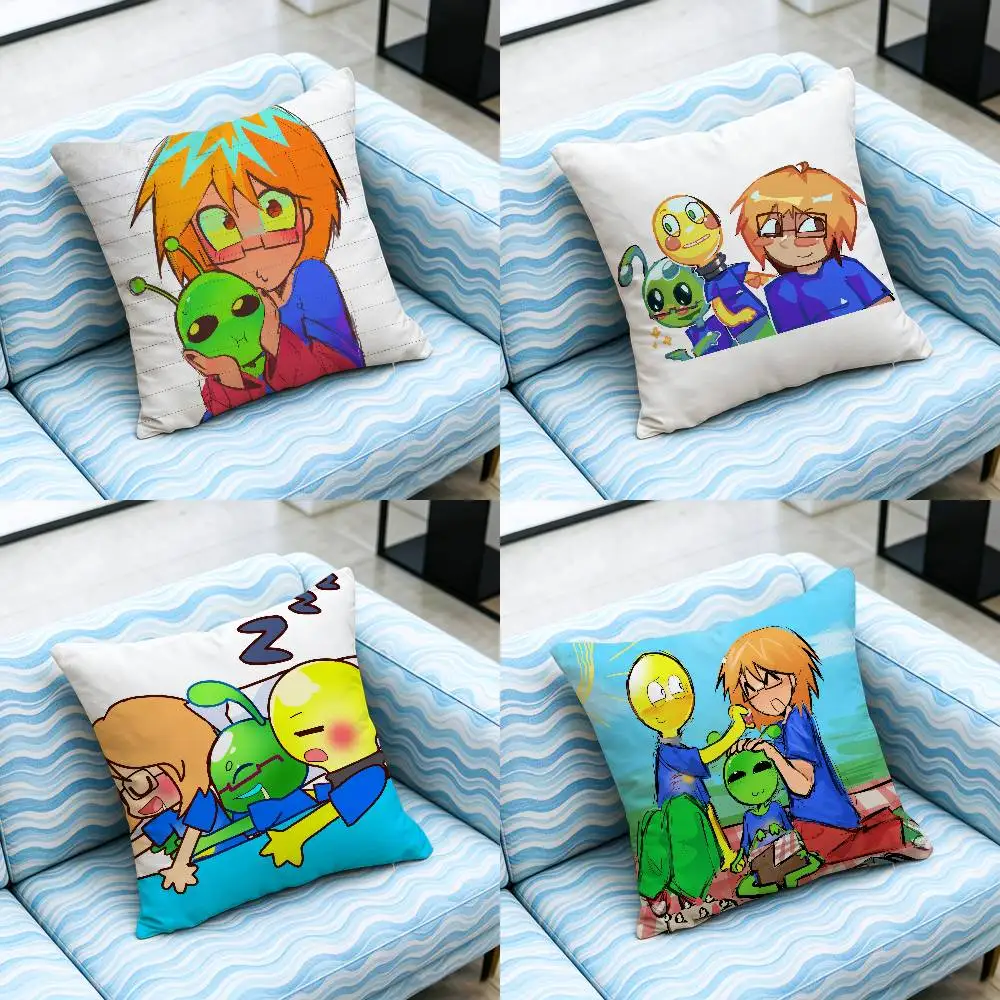 For Fact Attack Adventures Facty Throw Pillow Cover Case Custom Gift Decorative Pillowcase Accent Cushion Covers