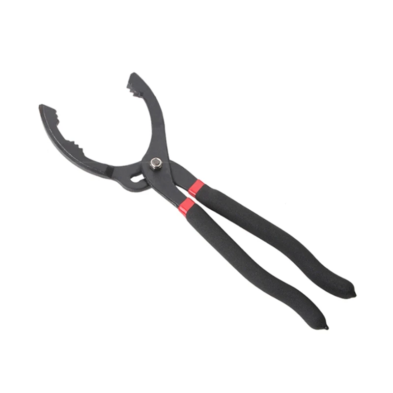 Chiave del filtro dell'olio morsetto di smontaggio filtro griglia dell'olio strumento di manutenzione della chiave di riparazione automatica durevole nero