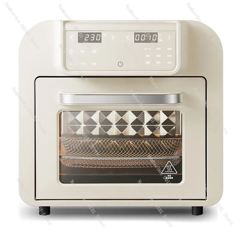 Large Capacity Smart Air Fryer Oven for Home Kitchen Multifunction Electric Convection Toaster Oven Steam Bake Roast Grill
