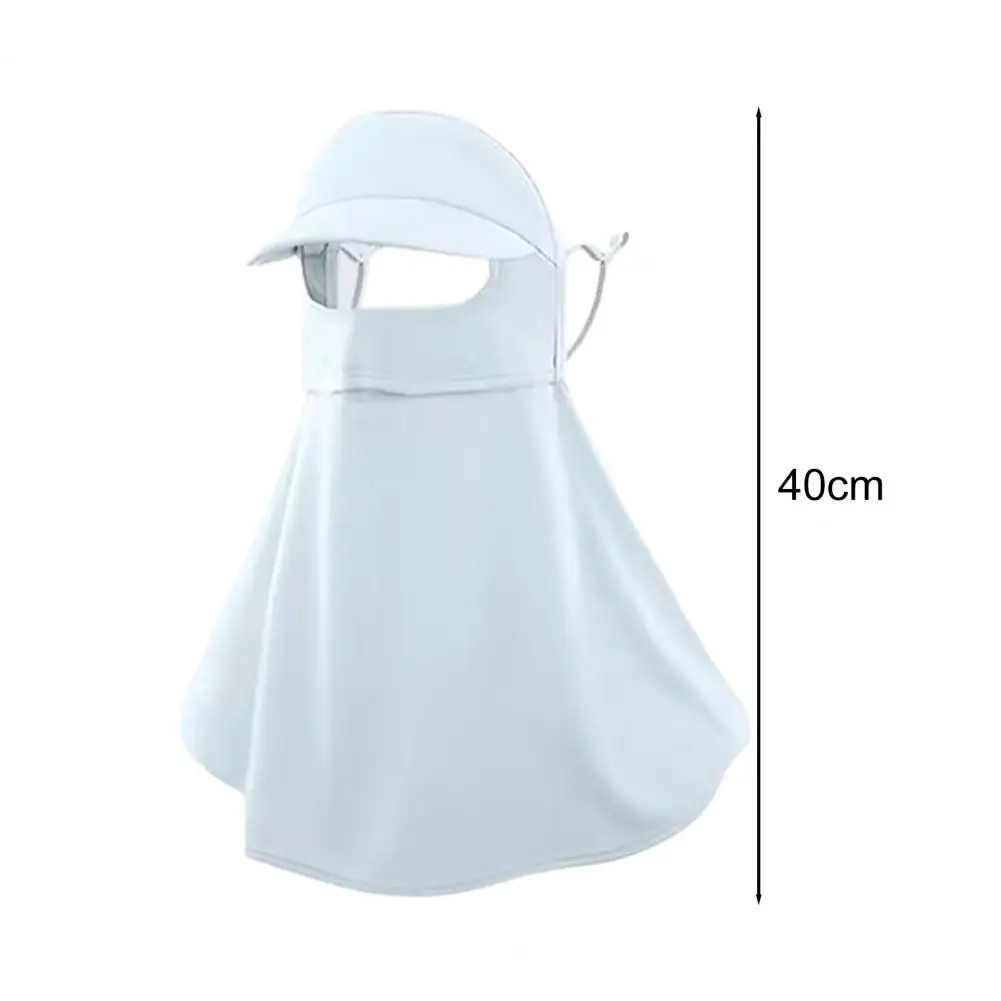 واقي الوجه الواقي من الشمس Upf50+ مجموعة حماية من الشمس من الحرير الجليدي للرقبة لتغطية كاملة وواقي وجه خفيف الوزن للاستخدام في الهواء الطلق