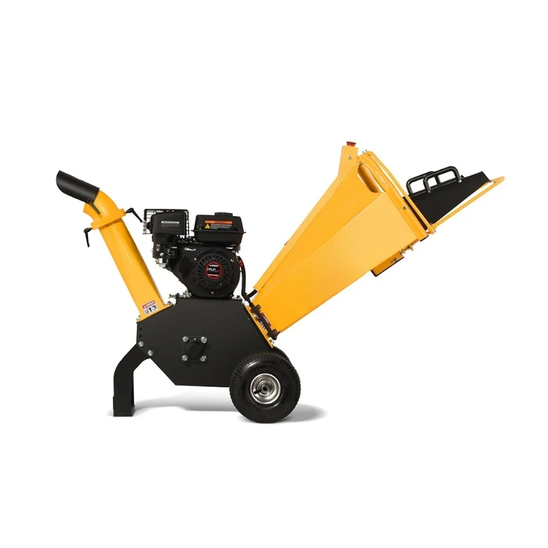 

Large mobile home garden shredder tree branch crusher leaf cutter wood chipper