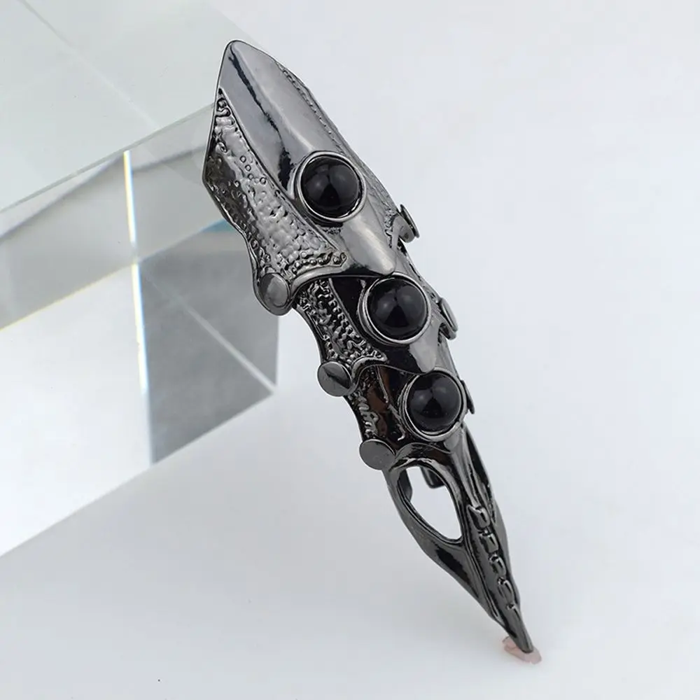 Alloy Valentine's Day Gift Finger cot Hip Pop Punk Ring Korean Style Jewelry Dragon Knuckle Ring Men Jewelry Accessories
