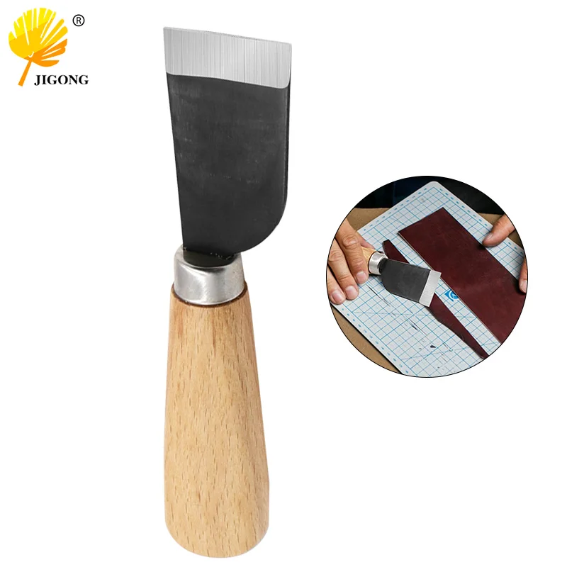 Japanese Style DIY Leather Tool Cutting Stainless Steel Leather Skiving Knife