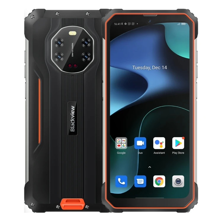 Blackview BV8800 смартфон с восьмиядерным процессором Helio G96, ОЗУ 8 ГБ, ПЗУ 128 ГБ, Android 11