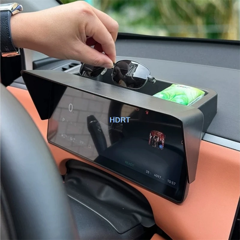 For Leapmotor C16 C10 2024 + Car Styling Dashboard Sunshade Visor Storage Box Center Console Organizer Tray Cover Accessories