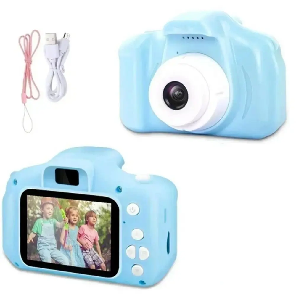 Videocamera X2 Mini-kindercamera Foto's maken Kleine kinderen Mini digitale camera Slr-speelgoed HD HD-camera voor kinderen Speelgoedgeschenken