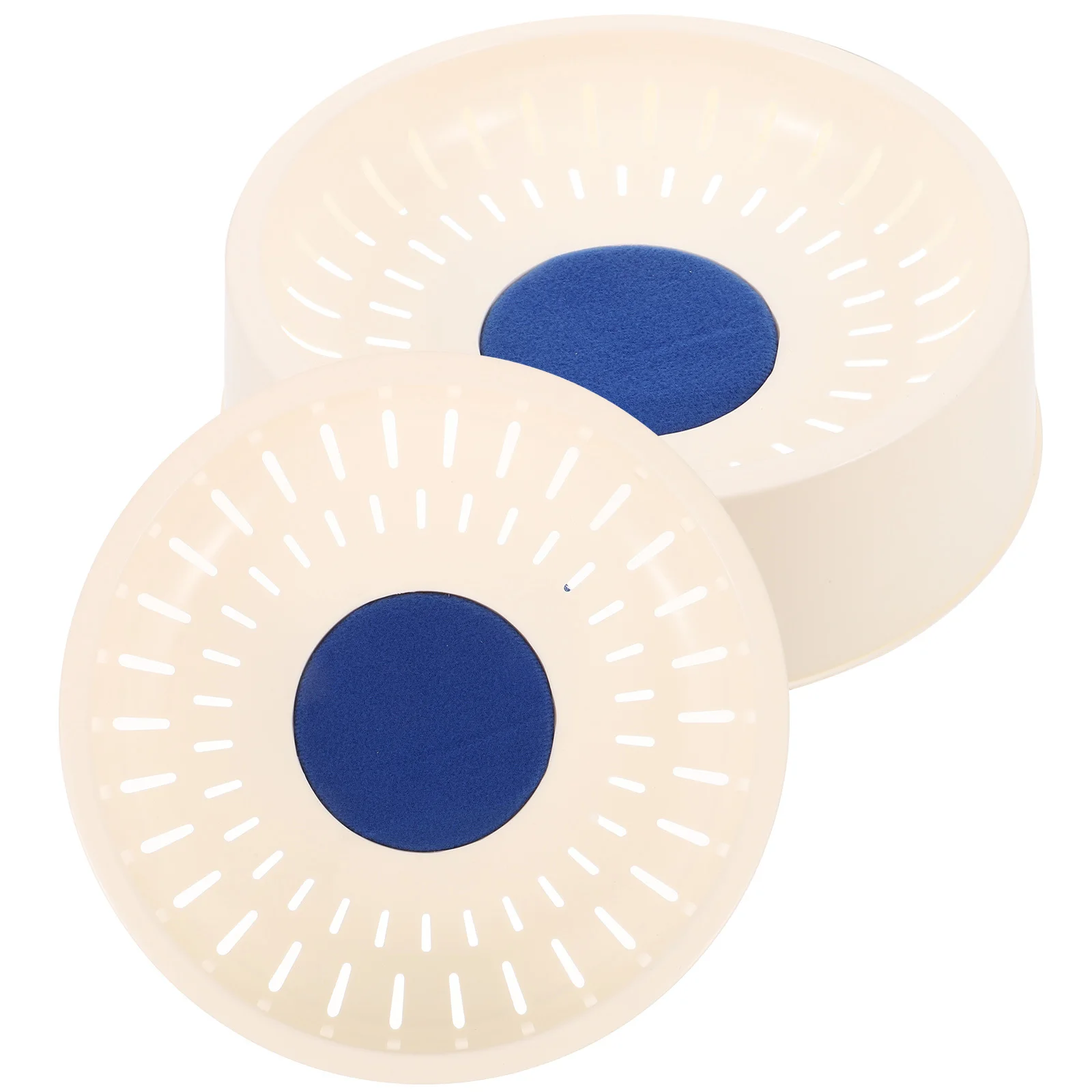 

2Pcs Pigeon Nest Bowl Smooth Safe Plastic Bird Egg Incubation Nest for Breeding Hatching Reusable Nesting Solution Small Birds