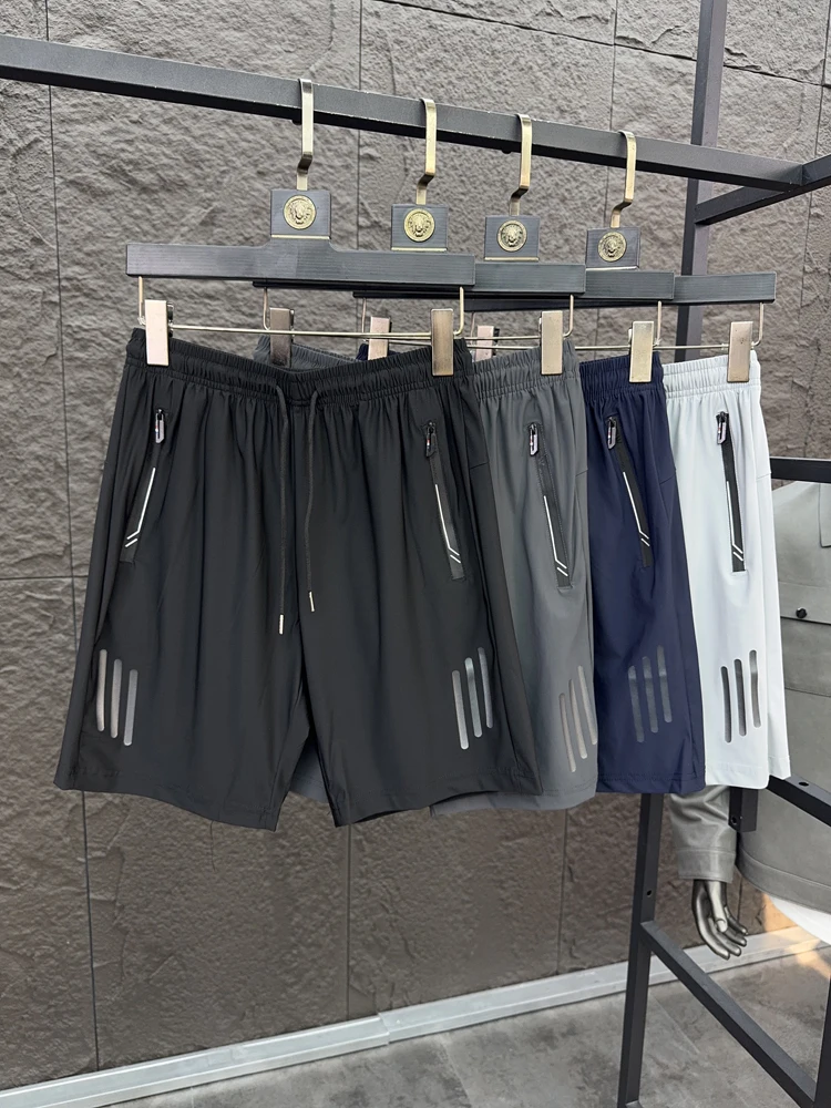 

Svip Qui Dry Ice Silk Мужские рта Летние уличные легкие дышащие повседневные свободные брюки прямого кроя