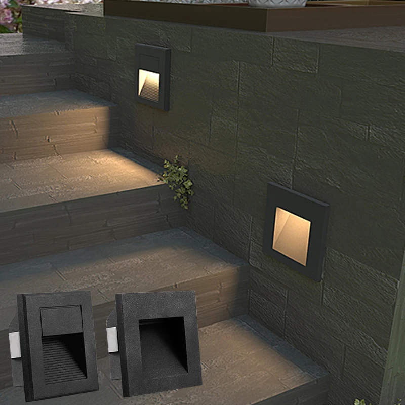 

Deluxe High-end Step Light Die-cast Aluminum Waterproof Outdoor Light Emitting Diode Stair Light