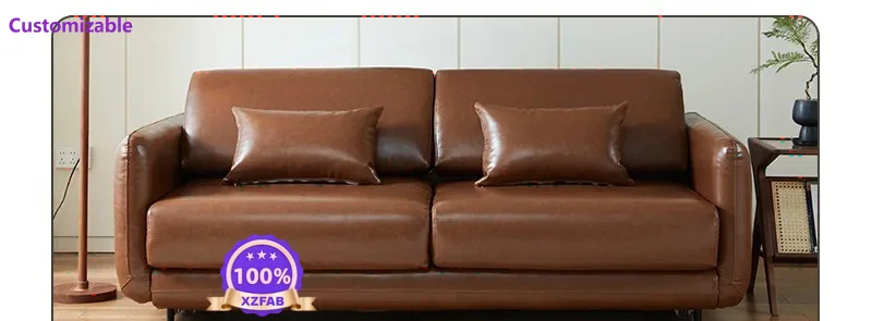 Factory Direct 2026 Multifunctional sofa bed Foldable dual-purpose homestay Hotel room furniture Comes with mattress Flip sofa