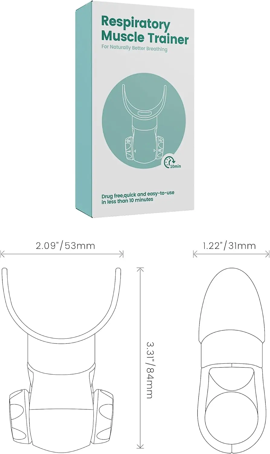 Рисунок 6 - Дыхательный тренажер