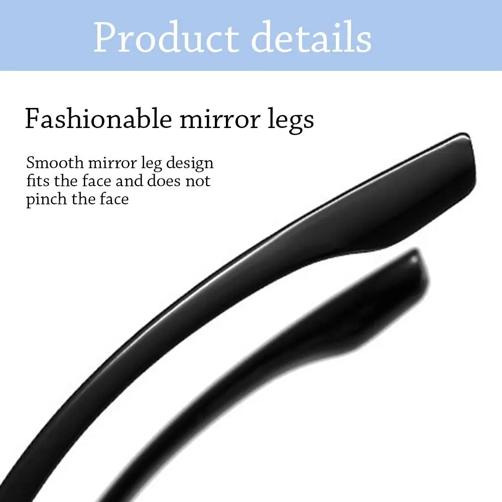 Portable Blue Ray Blocking Anti-Blue Light Glasses Ultralight Eye Protection Square Eyeglasses PC Computer Goggles Office
