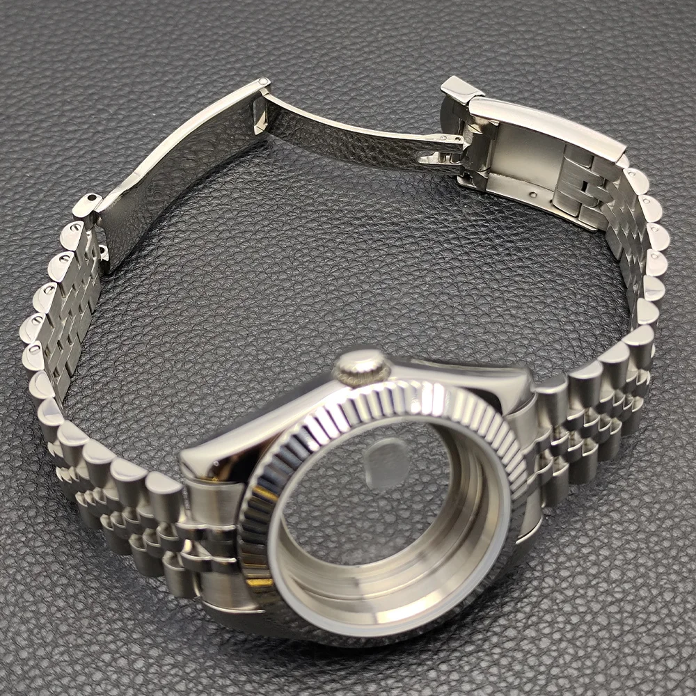 41mm 8285 Gehäuse Saphirglas Edelstahl Uhrenbox Passend für 8285 Uhrwerk Uhrenzubehör Leuchtendes 31mm Zifferblatt 8285 Zeiger – Detail 5