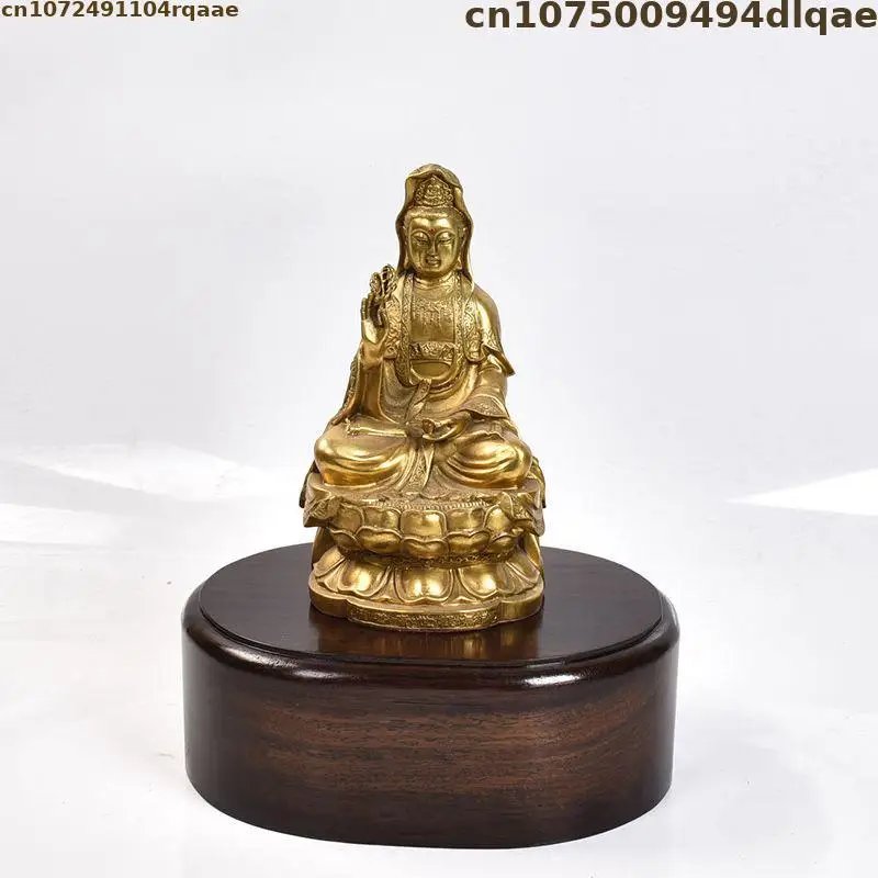Wooden Decorative Shelf for Home Office Tea Sets Pedestal Oval Display Stand Simple Ebony Base for Crafts, Figurines, Vase