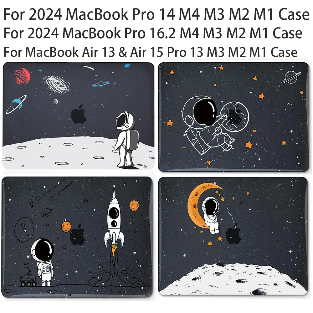 for Macbook Pro 14 16 M4 2024 M2 M3 M4 Air 15.3 2025 Newest Laptop Case for Air 13.6 M4 Pro 13 Case M1 Air 13 A2337 Hard Shell