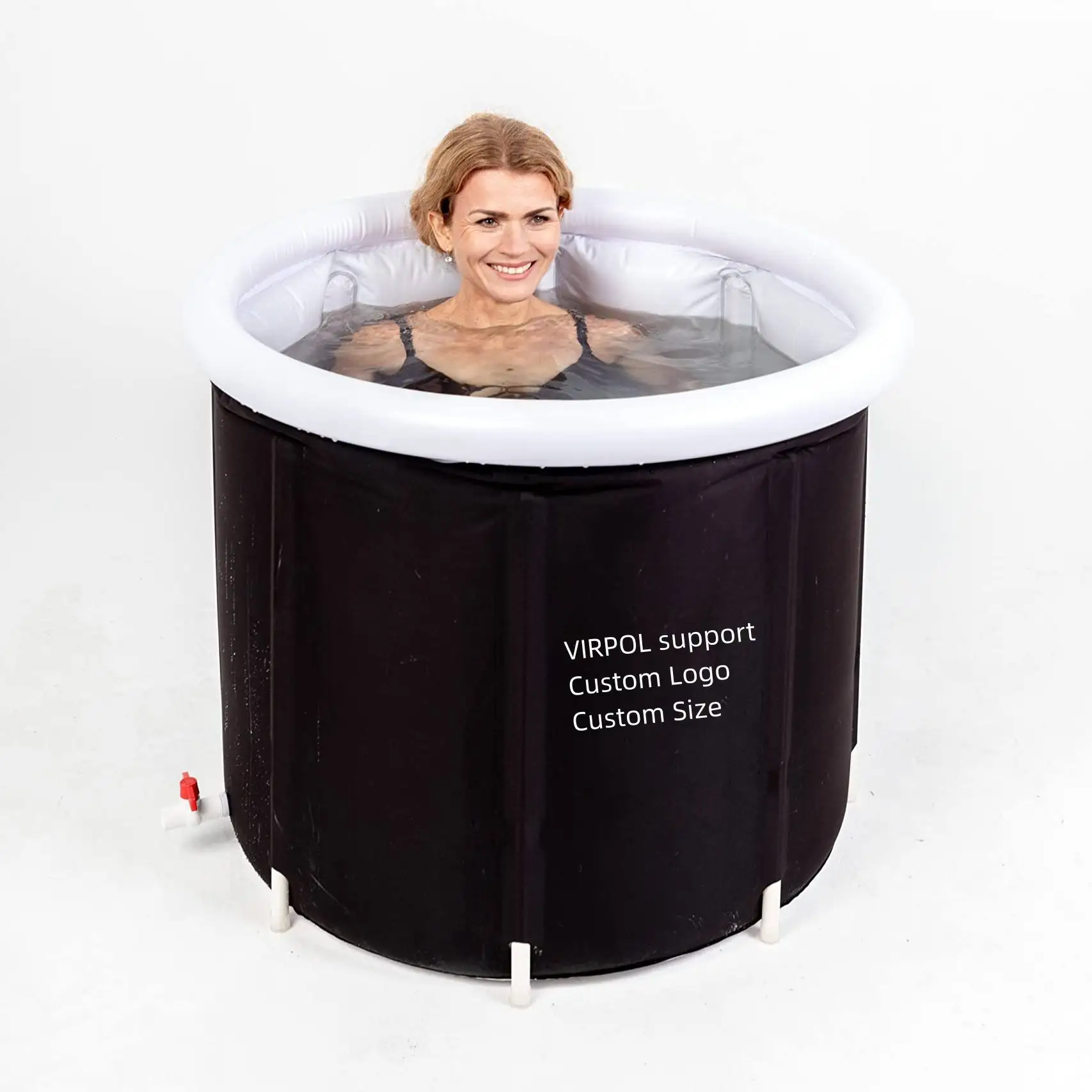 

Portable Modern Design Cold Water Therapy Tub Ice Bath for Muscle Recovery Soaking Cold Plunge Bath