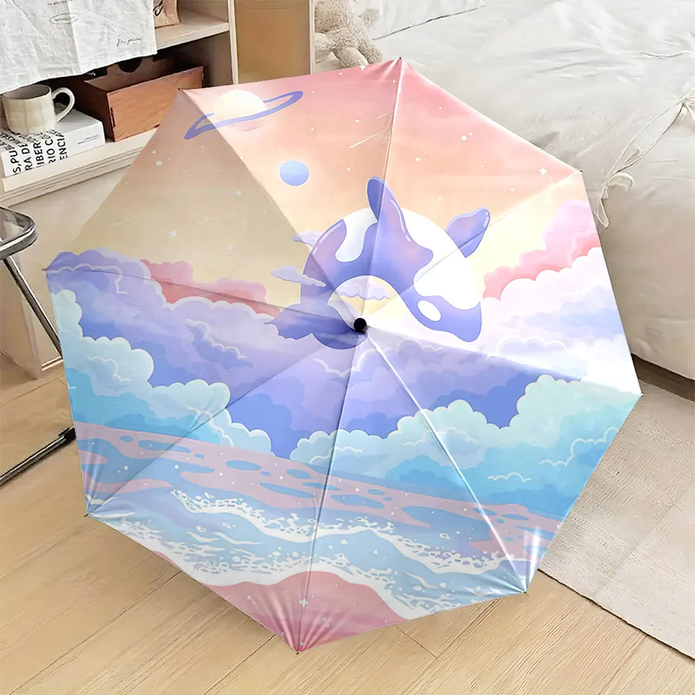 parapluie-portable-impermeable-ideal-pour-les-voyages-et-la-plage-avec-motif-illustrant-une-baleine-galactique-dans-un-ciel-etoile-disponible-en-couleurs-pastel