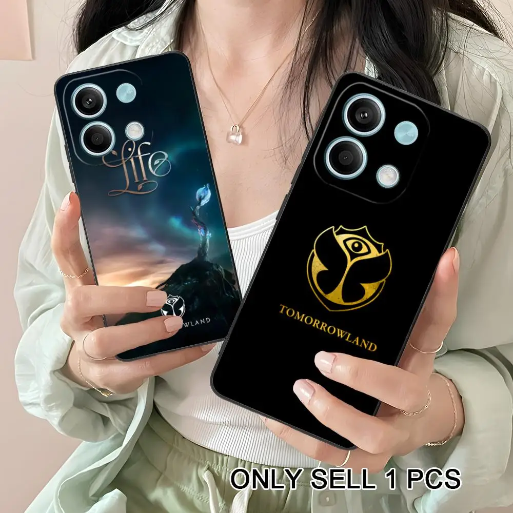 

Tomorrowland Festival Phone Case for Xiaomi Redmi Note 15 14 13 12 11 S Pro Plus 4G 5G Soft TPU Shockproof Cover