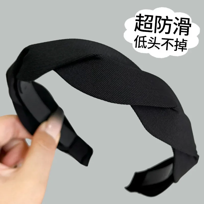 

Pressure hair headband for women's face washing headband for women's high-end sense versatile going out anti-skid broken hair