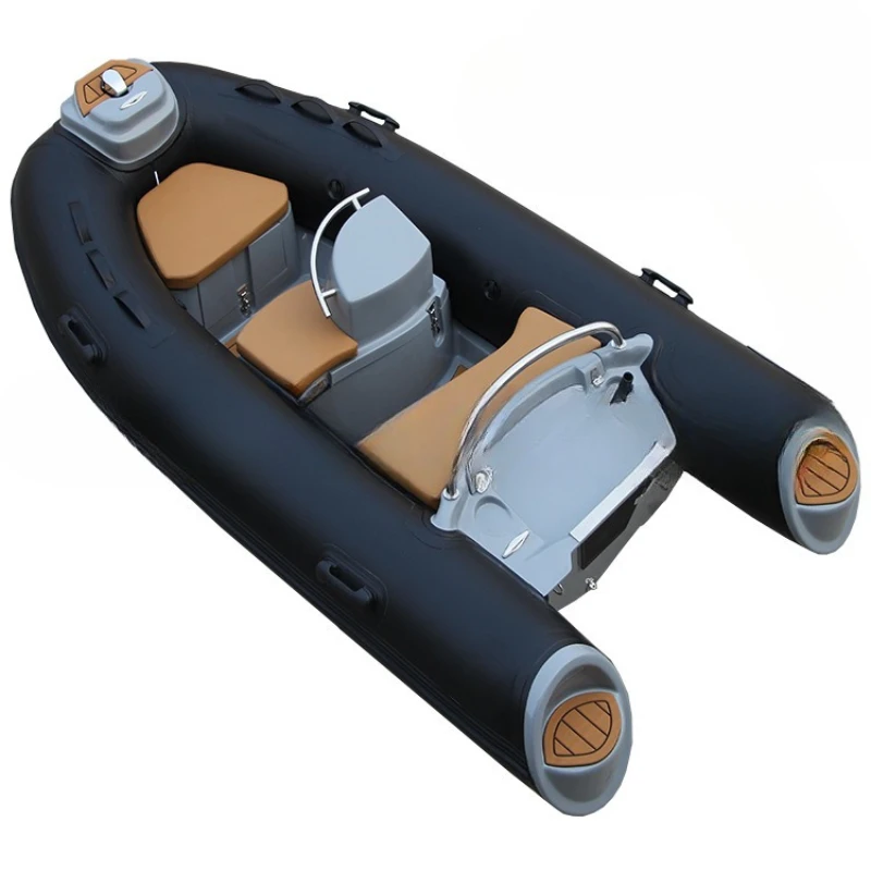 

3 meters FRP assault boat FRP inflatable factory fire rescue rubber boat kayak fishing