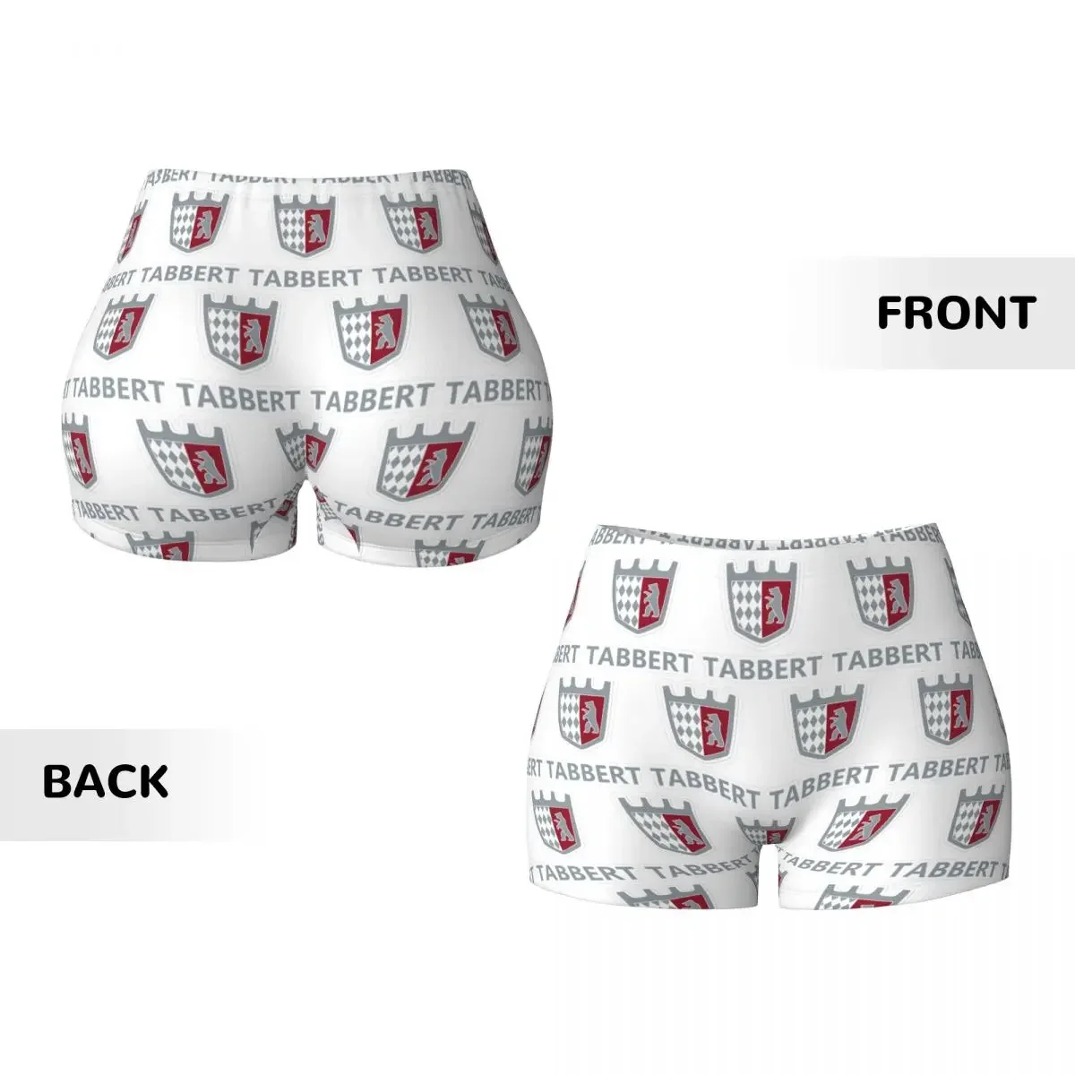 Custom Tabbert Logo Yoga Shorts Women Gym Workout Running Athletic Volleyball Biker Shorts