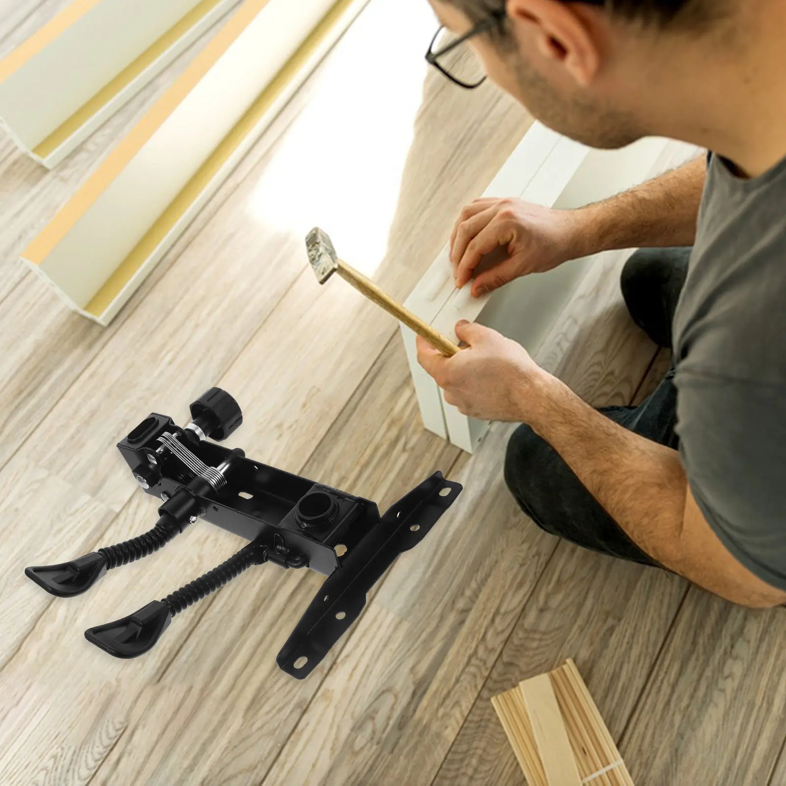 

Эргономичное стальное поворотное основание для офисных и игровых компьютерных кресел, сменная деталь, усиленная конструкция, регулировка высоты