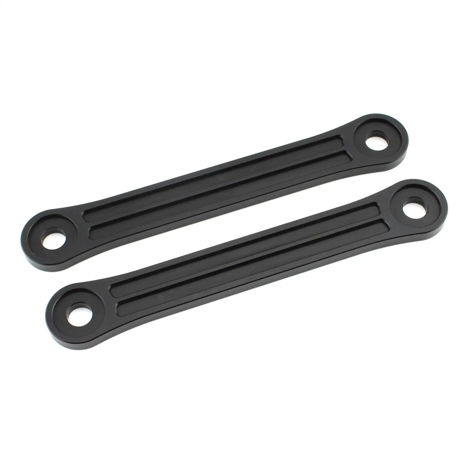 

2x Motorcycle Lowering Links Kit Spare Parts Black Dog Bones Linkages Replacement Suspension Dogbone for Triumph Tiger 800