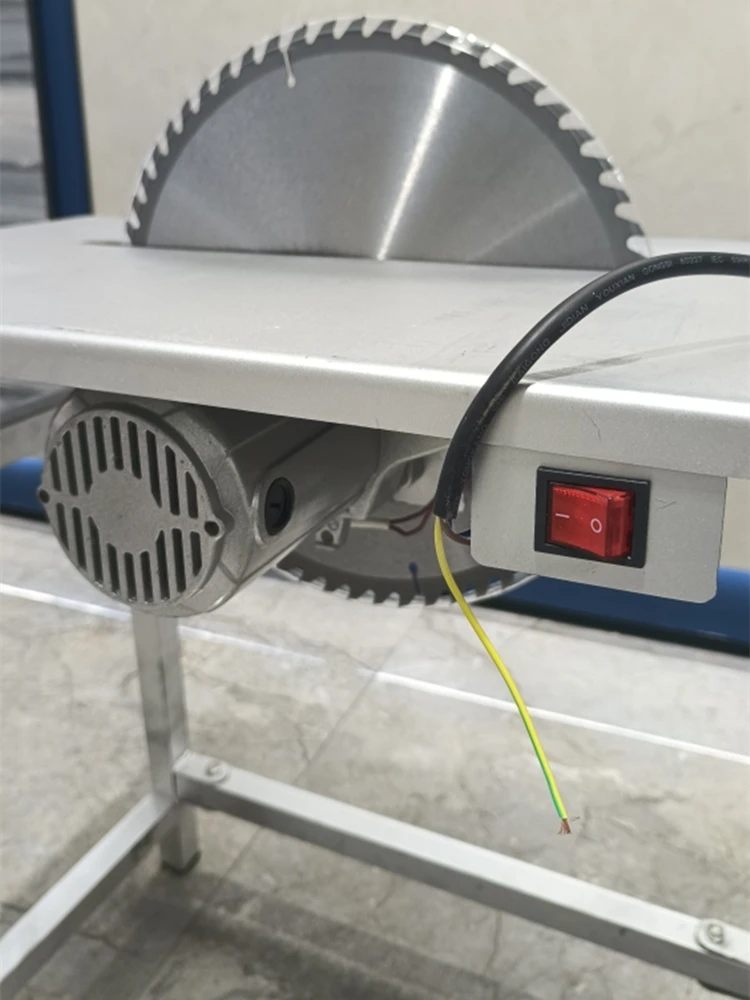 Circular integrated saw with motor, sawwood machine, household electric saw, wood saw, board saw, bamboo saw, complete set 220V